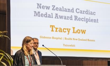 New Zealand Cardiac Medal Awarded to Tracy Low, NP